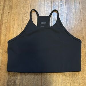 Girlfriend Collective bra / cropped top | Black | Small